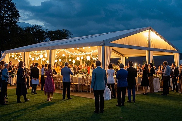 Aluminum Frame Outdoor Big Elegant Party Event Exhibition Marquee Wedding Tent