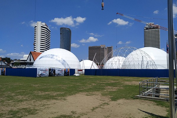 15m Diameter Igloo Large Geodesic Dome Tent House for Outdoor Activities