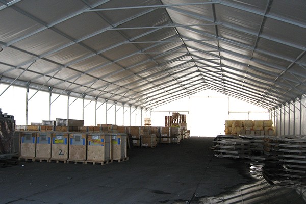 High Quality Outdoor Large Warehouse Storage Shelter Tent Aluminum Structure PVC Storage Marquee Tent