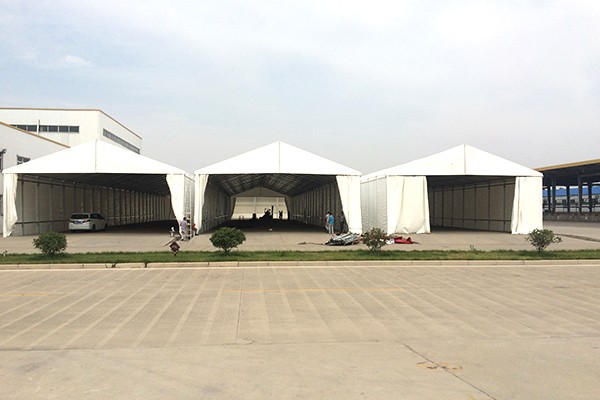 Temporary Marquee Shed Warehouse Storage Tents with Sandwich Wall
