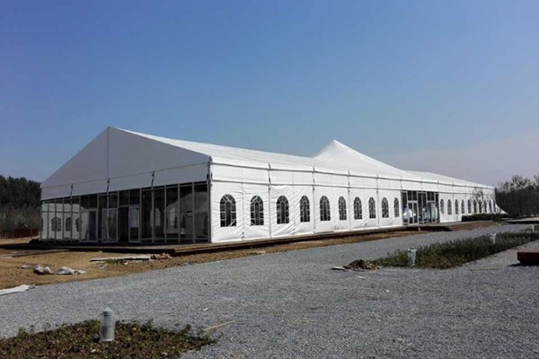 6.12X24X6.4m Prefabricated Warehouse Storage Tent Manufacturer Industrial Solutions Building PVC Tent
