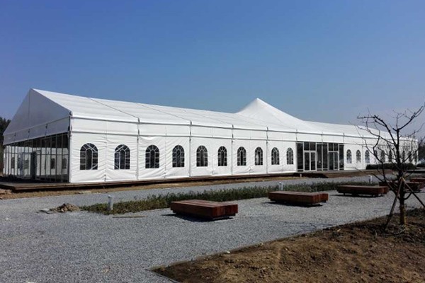 6.12X24X6.4m Prefabricated Warehouse Storage Tent Manufacturer Industrial Solutions Building PVC Tent