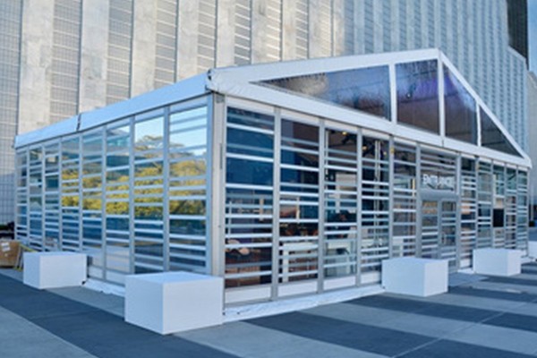 White PVC Fabric and Aluminum Alloy Office Meeting Event Exhibition Party Tent